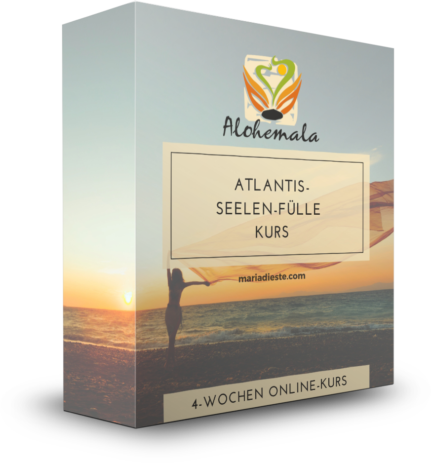 Alohemala - Atlantis Seelen Fülle Kurs - 4 Wochen Onlinekurs - Maria Dieste (PNG)